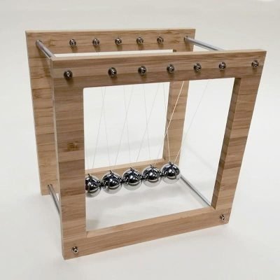 Wooden Newton's Cradle