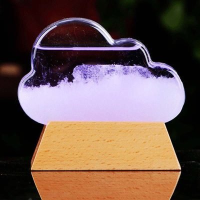 Baromètre à Cristaux Nuage - Objet Scientifique - Science Labs