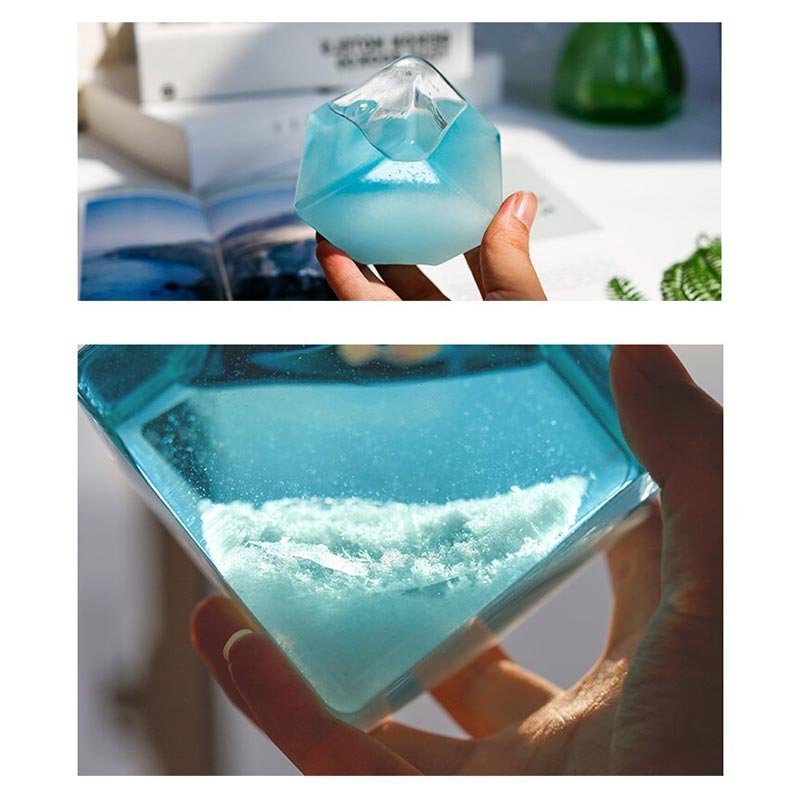 Baromètre à Cristaux Original en Cube - Objet Scientifique - Science Labs