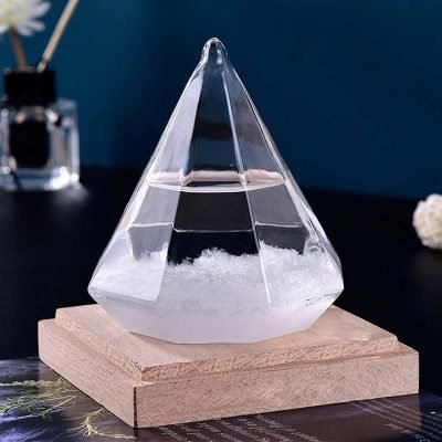 Diamond Storm Glass Barometer