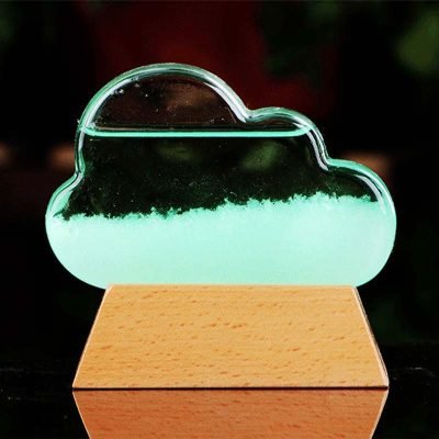 Baromètre Storm Glass Nuage - Objet Scientifique - Science Labs