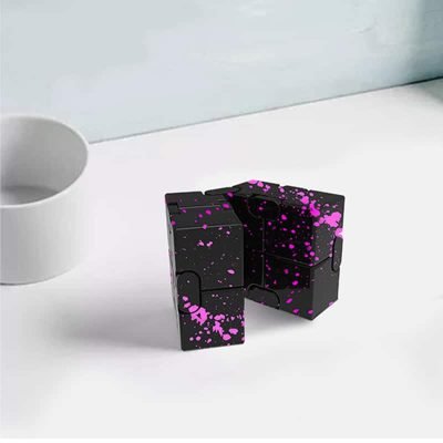 Cube Infini Acier - Objet Anti Stress - Science Labs