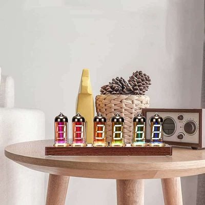 Horloge Ampoule Nixie - Objet Scientifique - Science Labs