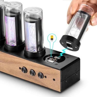 Horloge Tube Nixie - Objet Scientifique - Science Labs