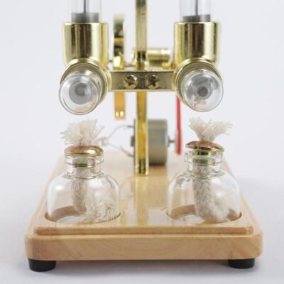 Moteur Stirling Bois - Objet Scientifique - Science Labs