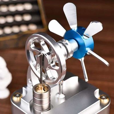 Moteur Stirling Hélice - Objet Scientifique - Science Labs