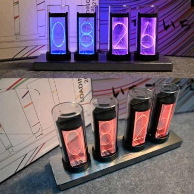 Petite Horloge Nixie - Objet Scientifique - Science Labs