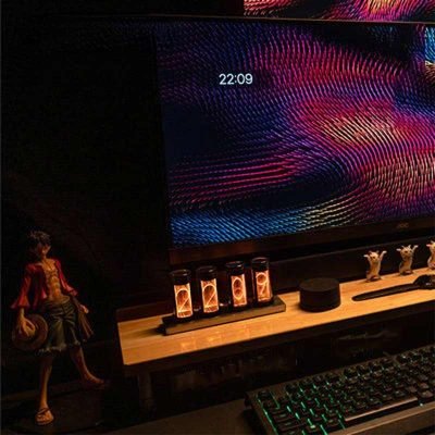 Petite Horloge Nixie - Objet Scientifique - Science Labs