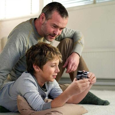 Rubik's Cube Miroir Infini - Objet Anti Stress - Science Labs