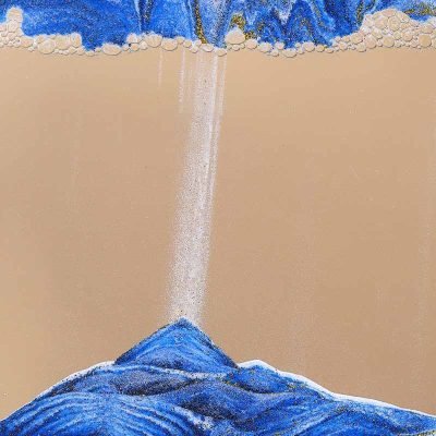 Sablier Tableau Plat - Objet Scientifique - Science Labs