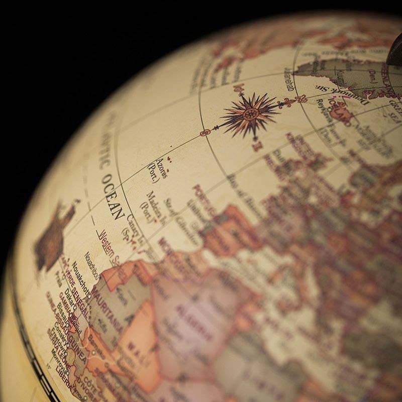 Globe Terrestre Déco Vintage - Globe Terrestre Déco - Science Labs