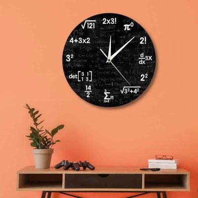 Math Wall Clock