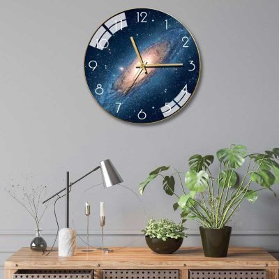 Galaxy Wall Clock
