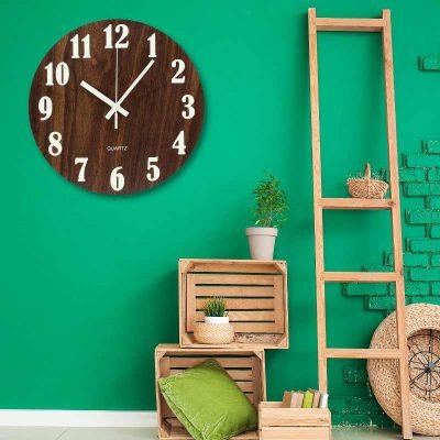 Horloge Murale Led - Horloge Murale Originale - Deco Scientifique