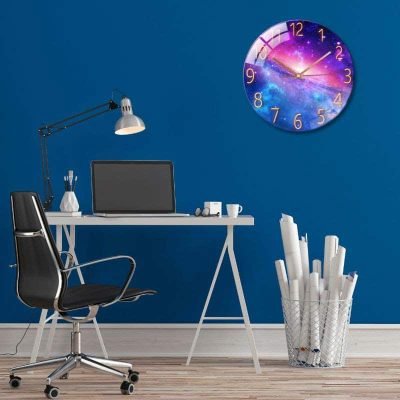 Horloge Univers - Horloge Murale Originale - Deco Scientifique