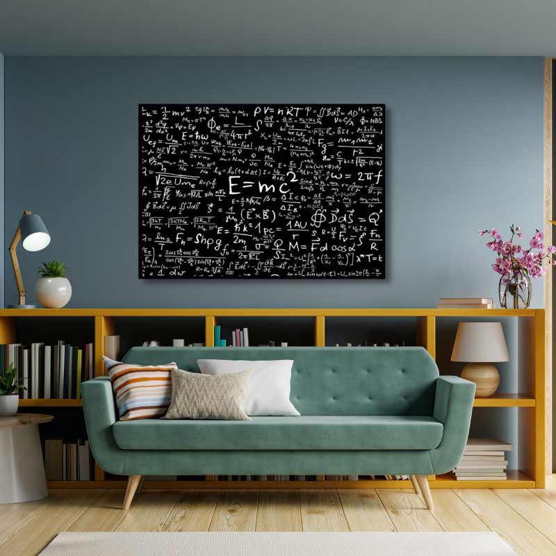 Poster E=Mc2 - Poster Scientifique - Science Labs