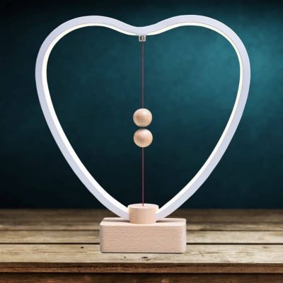 Two Magnetic Spheres Lamp