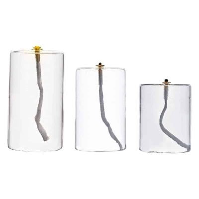 Glass Oil Lamp