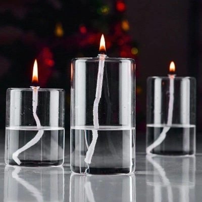 Glass Oil Lamp