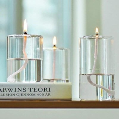 Glass Oil Lamp