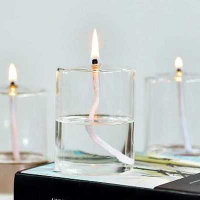 Glass Oil Lamp