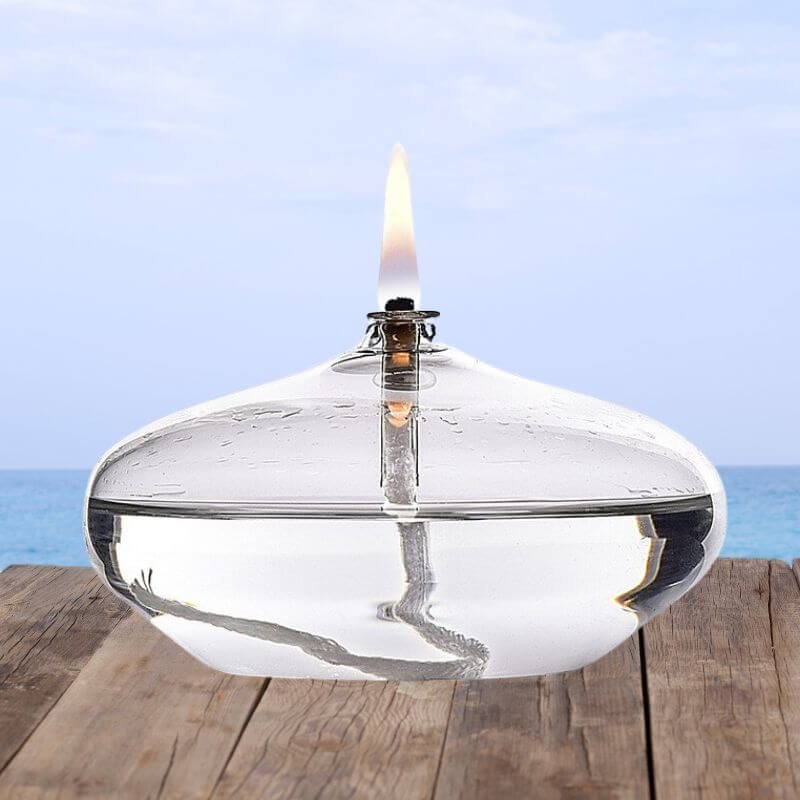 Pebble Oil Lamp