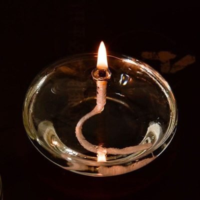 Pebble Oil Lamp