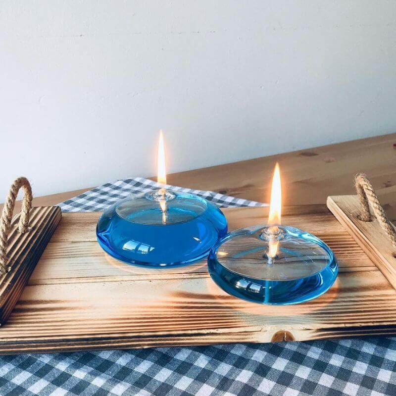 Pebble Oil Lamp