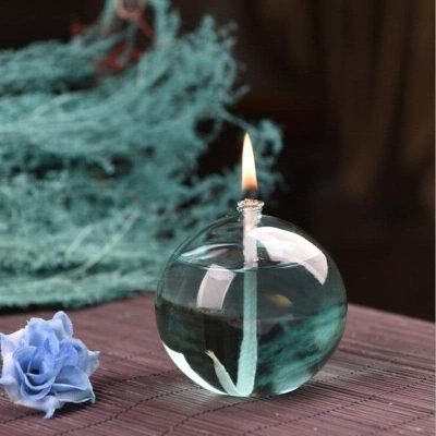 Round Oil Lamp