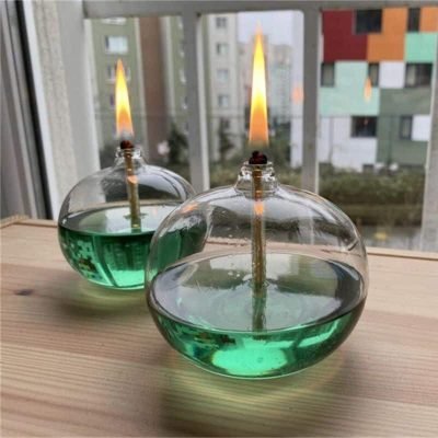 Round Oil Lamp
