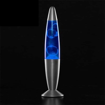 lampe à lave bleue - lampe scientifique - deco scientifique