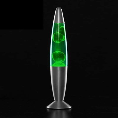 lampe à lave verte - lampe scientifique - deco scientifique