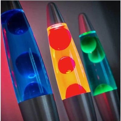 lampe à lave verte - lampe scientifique - deco scientifique