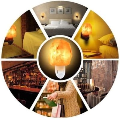 Lampe de Sel Veilleuse - lampe scientifique - deco scientifique