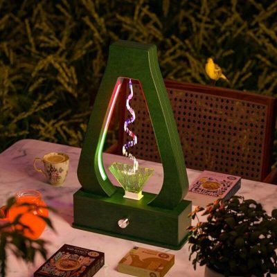 Anti Gravity Fountain Lamp