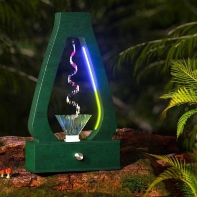 Anti Gravity Fountain Lamp