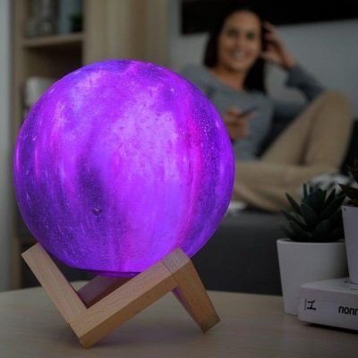 Lampe Galaxie - lampe espace - deco scientifique