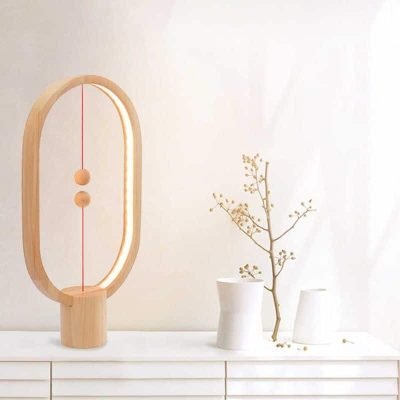 Lampe Heng balance Bois - lampe scientifique - deco scientifique