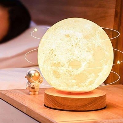 Lampe Lune 3D - lampe espace - deco scientifique