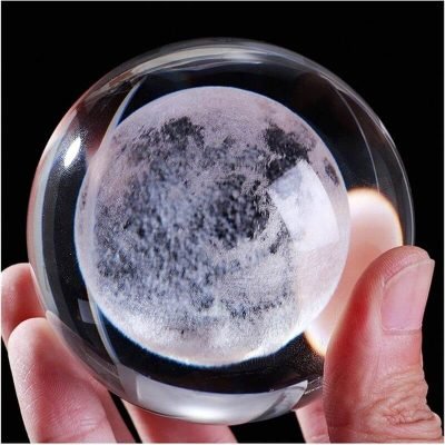 Lampe Lune Veilleuse - lampe espace - deco scientifique