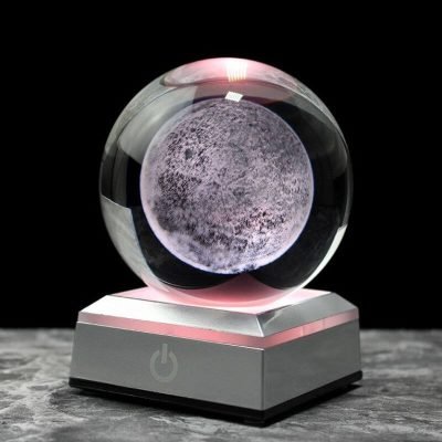 Lampe Lune Veilleuse - lampe espace - deco scientifique