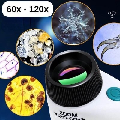 Mini microscope portatif - Microscope Enfant - Science Labs