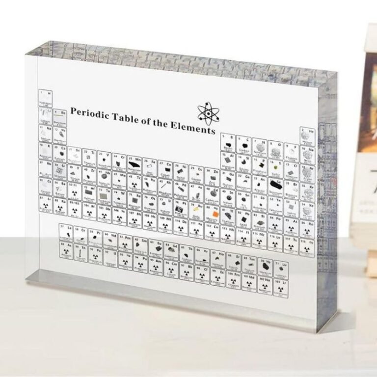 Authentic Elements Periodic Table Of Elements With Real Elements