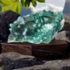Green Fluorite Crystal