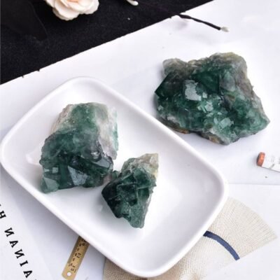 Pierre Fluorite Verte - Pierres et Minéraux - Science Labs