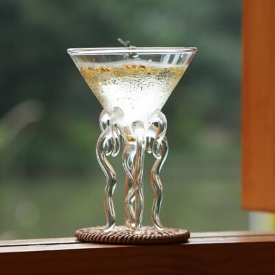 Verre Méduse - Art de la table Scientifique