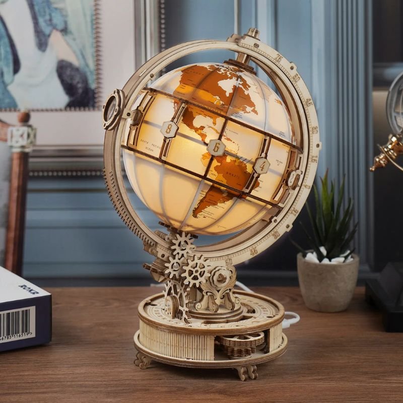 3d globe puzzle
