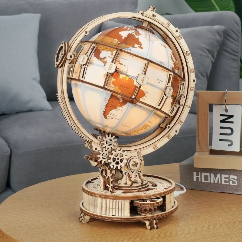 3d globe puzzle