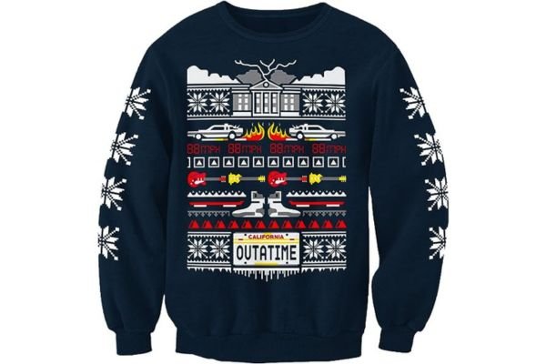 Pull Noel Retour vers le futur