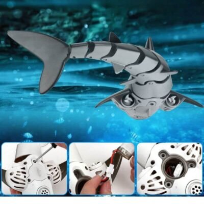 Robot Requin Télécommandé - Robot Jouet - Science Labs
